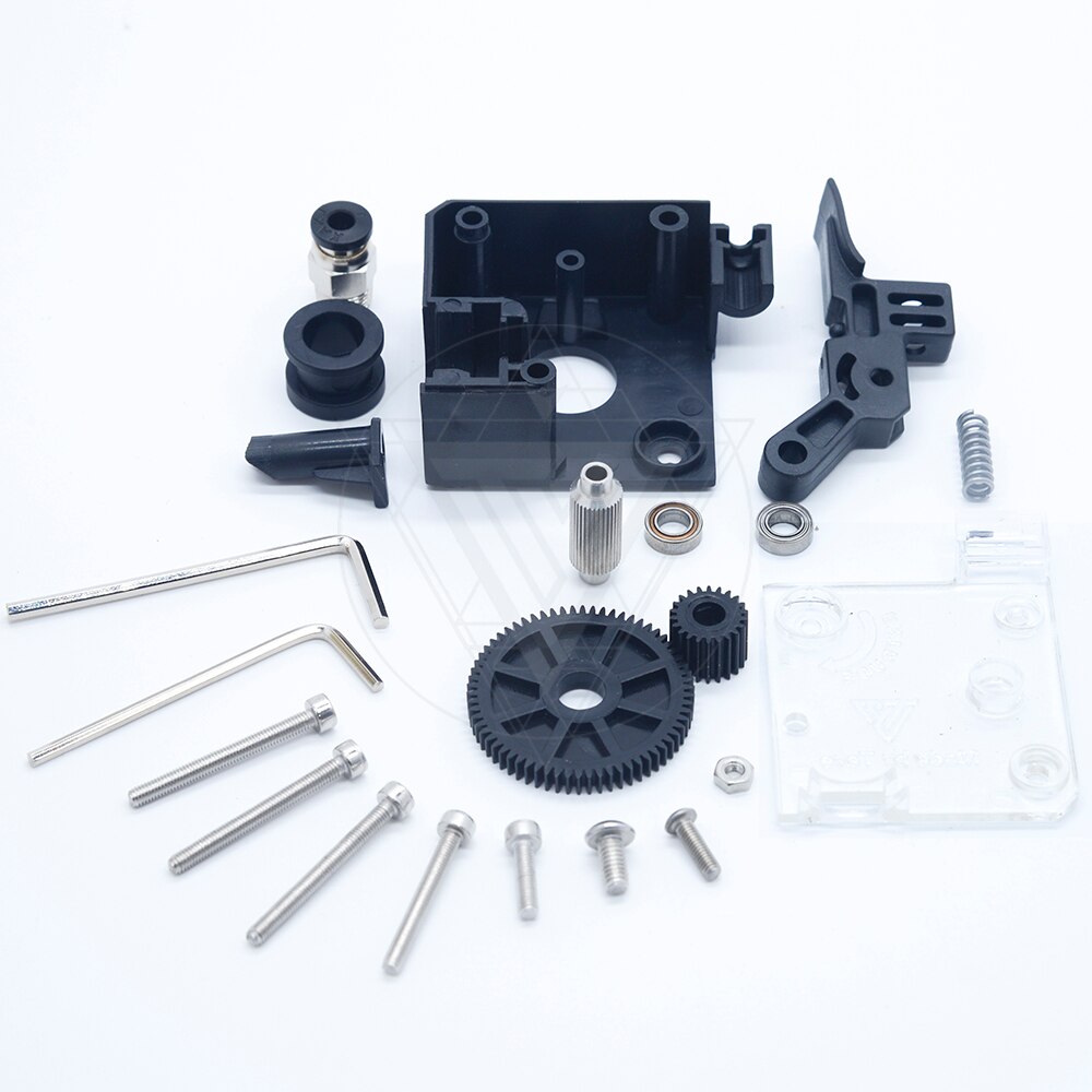 TEVO Titan Extruder Full Kit with NEMA 17 Stepper Motor for 3D Printer ssupport both Direct Drive and Bowden Mounting Bracket