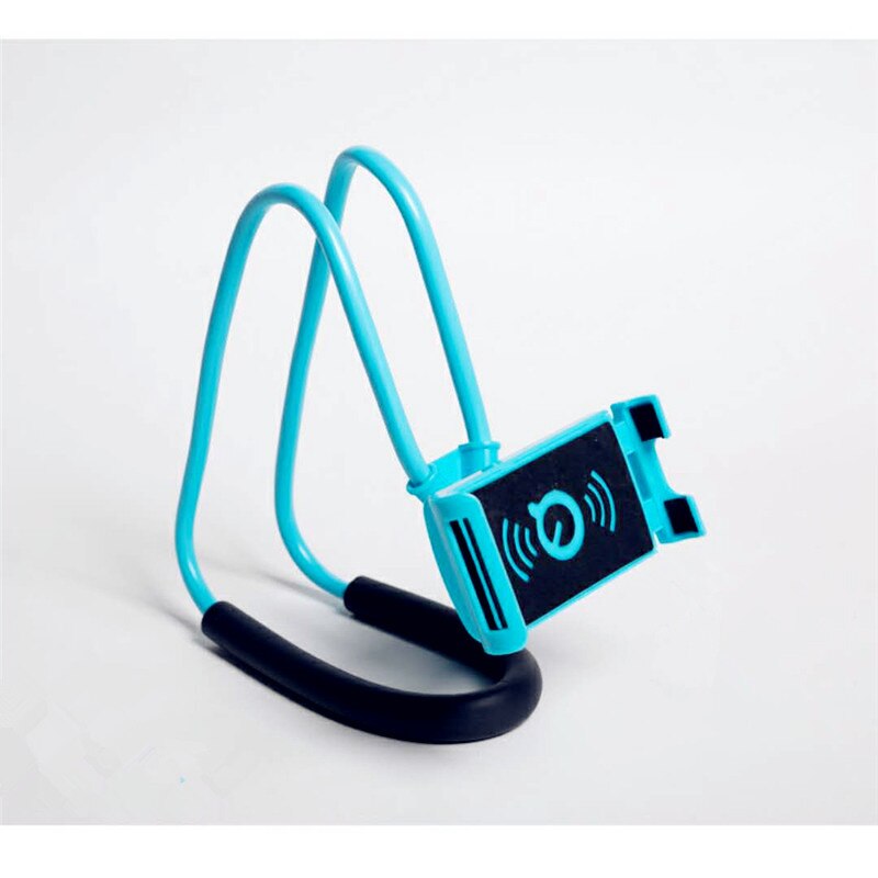 Flexibel mobiltelefonhållare hängande hals lazy halsband surfplatta hållare ställ för mobiltelefon surfplattor för iphone huawei xiaomi: 02