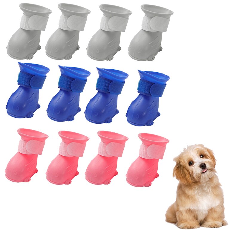 Buty dla psa kalosze dla psa antypoślizgowe wodoodporne kalosze dla kota na zewnątrz obuwie skarpety szczeniak trampki artykuły dla zwierząt