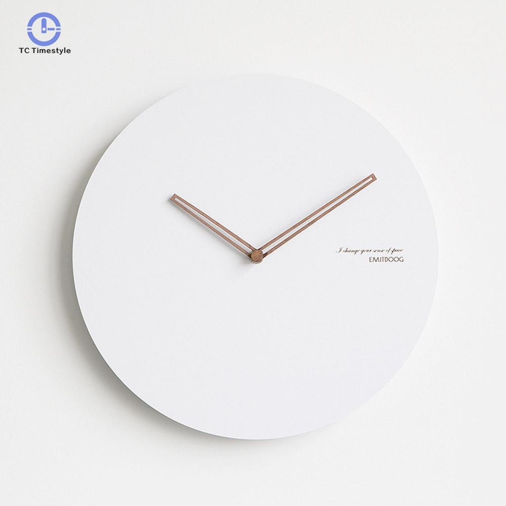 Creatieve Wandklokken Home Decoratieve Moderne Nordic Wandklok Minimalistische Grote Wandklok Nachtkastje Mute Horloges