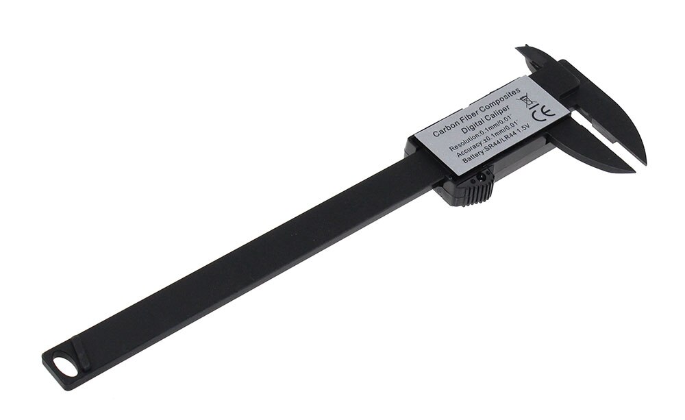 150mm Electronic Digital Caliper 6 inch Carbon Fiber Vernier Caliper Gauge Micrometer Measuring Tool Digital Ruler