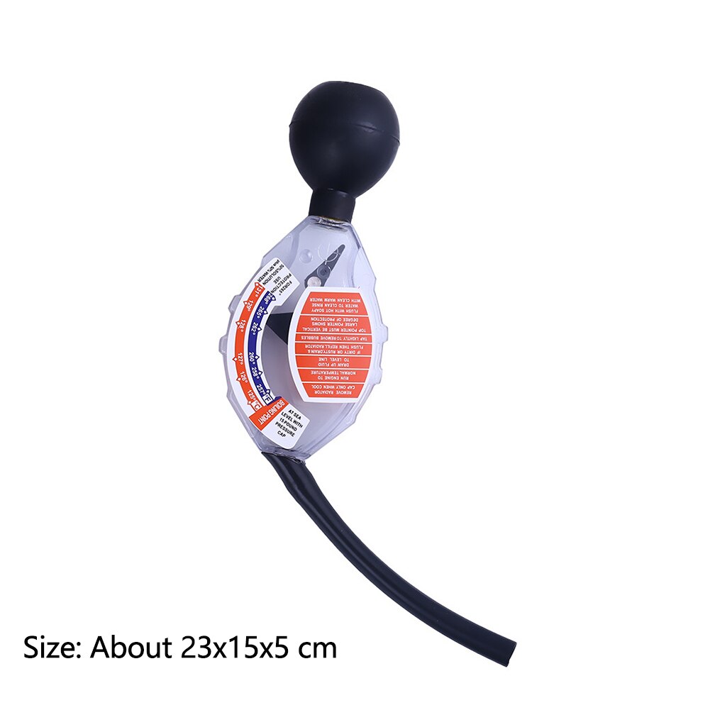 Radiador etílico para coche, escáner, sistema de refrigeración, medida automática, anticongelante, refrigerante, probador de agua, accesorios, puntero de batería Manual