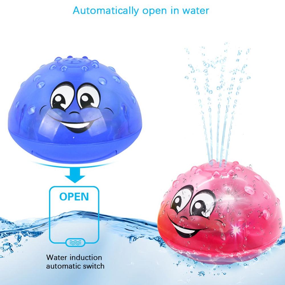 Schlecht Spielzeug sprühen Wasser Licht Sprinkler Ball Wasser Spritzwasser Spielzeug Schwimmbad freundlicher Spielzeug Nette Karikatur freundlicher Baden in Wasser spielzeug