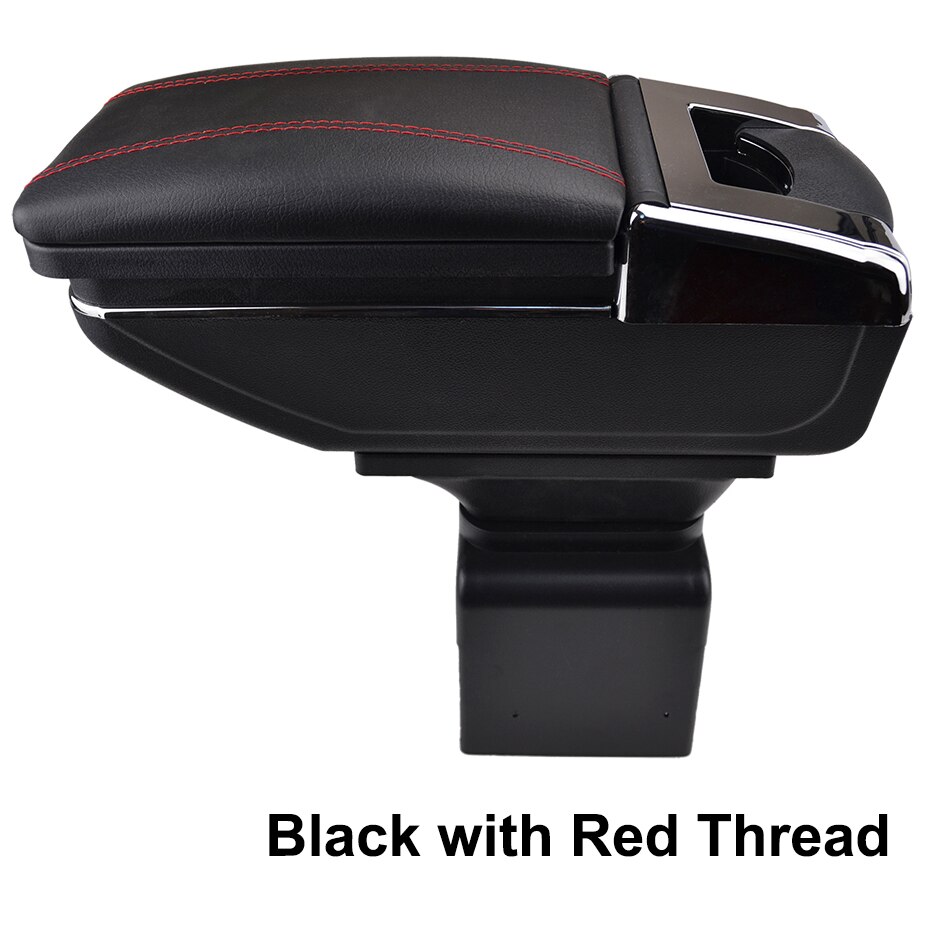 Schowek podłokietnik robić Peugeot 307 podłokietnik Center Center konsola obrotowy: czerwony wątek