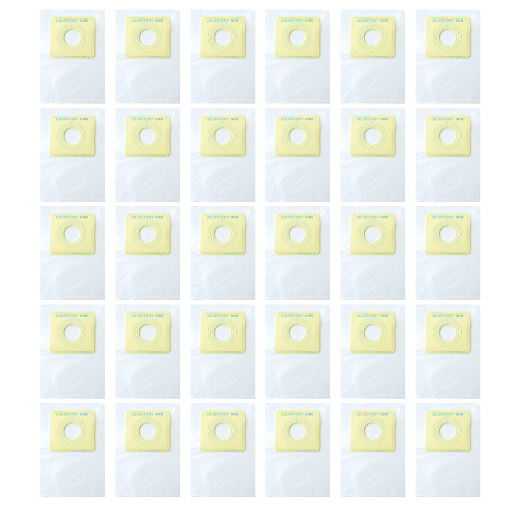 Bolsas de ostomia de 30 piezas para pacientes, bolsas de ostomia portátiles, bolsas de colostomia, bolsas de ostomia: Default Title