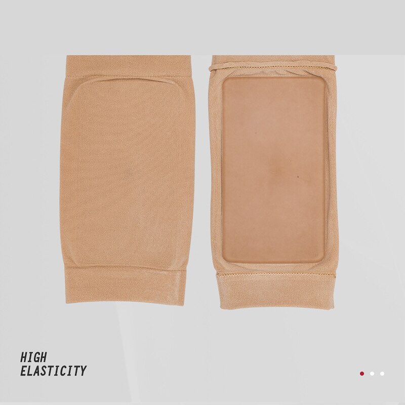 1 par mjuka sko linrelastisk gelbandage nylon ärm ankel häl fot skyddande is konståkning ridning andas
