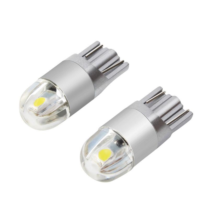 1Pc T10 Led Lampen Wit 168 501 W5W Led Lamp T10 Wedge 3030 2SMD Interieur Verlichting 12V 6000K Parking Lamp Lampen