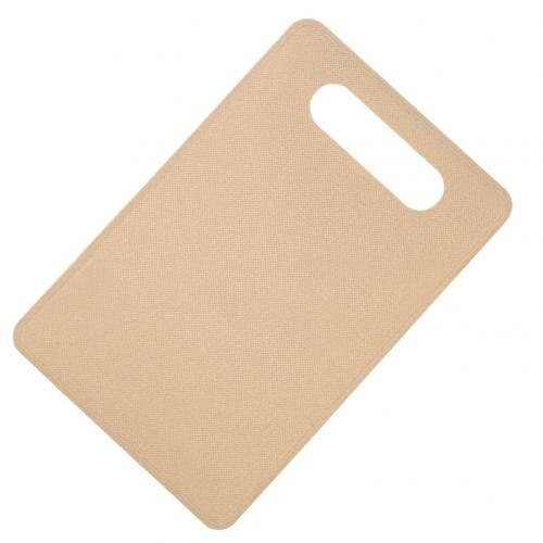 Nonslip Plastic Chopping Board Food Cutting Block Mat Tool Kitchen Cook Supplies Cutting Block Mat Tool Kitchen Cook Supplies: Apricot