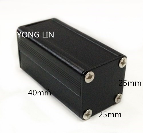 5pcs Aluminum box/pcb box 25*25-40mm/USB Box/Network adapter housing