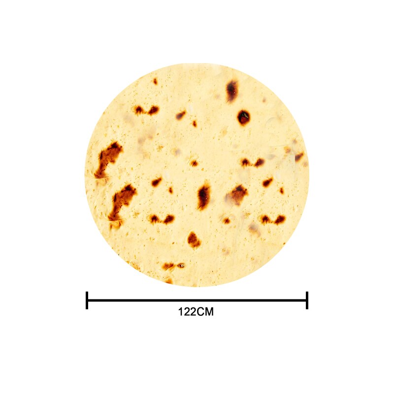 2 Stijlen Kinderen Volwassen Pannenkoek Vorm Deken Thuis Deken Kinderen Deken Persoonlijkheid Creativiteit Warm Dubbele Dikker Dekens: 01 S