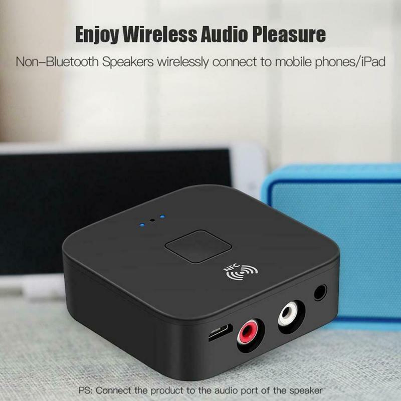 Bluetooth 5.0 Ricevitore Wireless Trasmettitore RCA Hifi Musica NFC 3.5 millimetri Martinetti Aux Adattatore Audio Per Il Telefono Altoparlante Auto Dropshipping