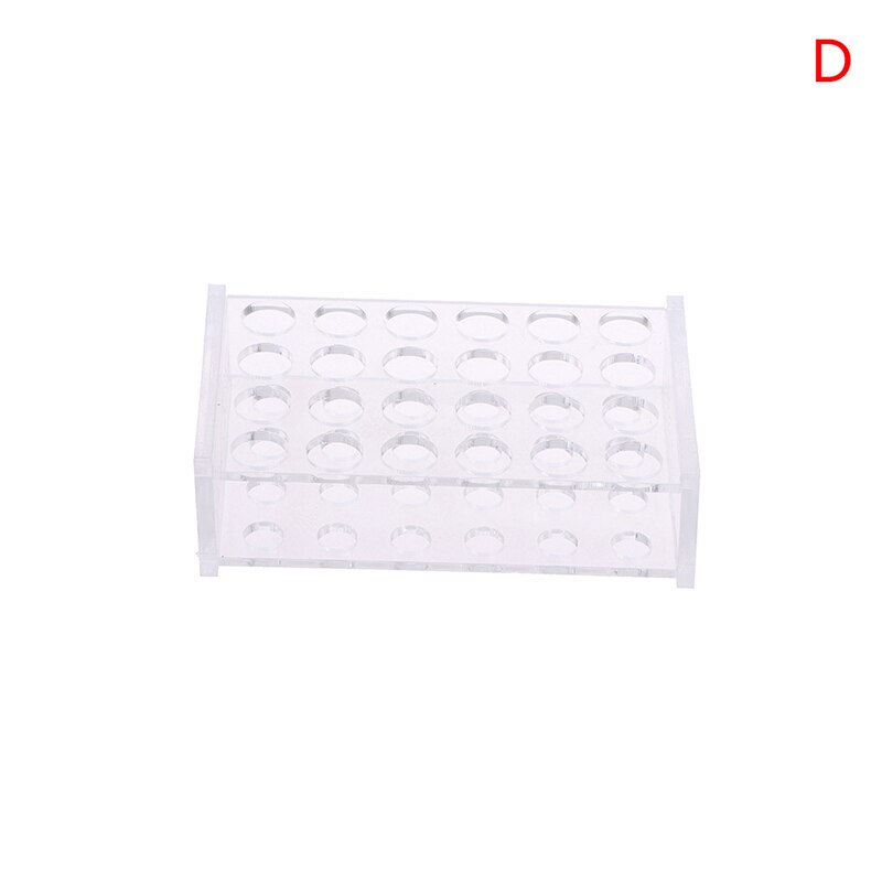 Holder School Supply Lab Equipment Test tube rack,Plastic 24 Holes 1.5ml: D