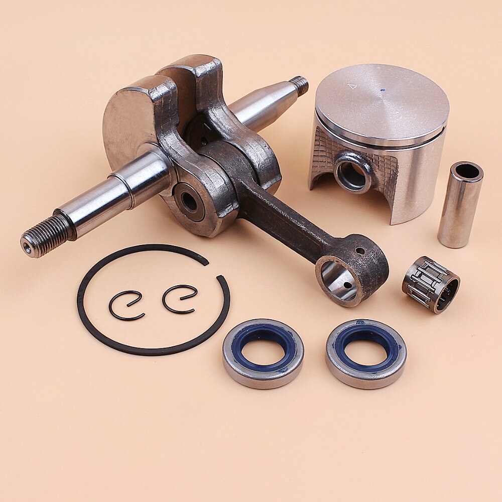 CRANKSHAFT CRANK SHAFT OIL SEAL 50MM PISTON FOR HUSQVARNA 268 266 Chainsaw Engine Motor Parts