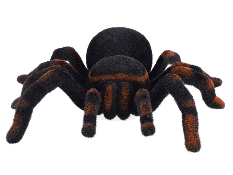Infrared RC Tarantula Realistic Spider with Lighting Remote Control Simulation Scary Toys Electronic Pets