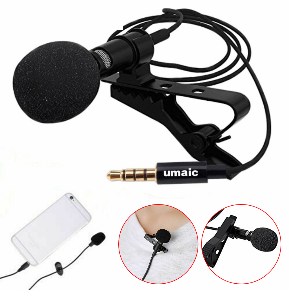 Mini USB Microphone Lapel Lavalier PC / Phone / Camera Portable External Buttonhole Microphones For IPhone Laptop Computer