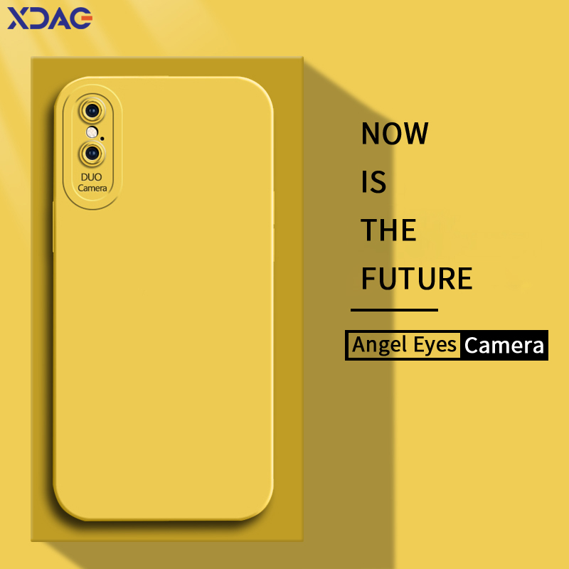 Angel eyes flydende silikone cover til iphone x xr xs max blødt, kameravenligt, stødsikkert telefoncover, iphone xr xs max taske