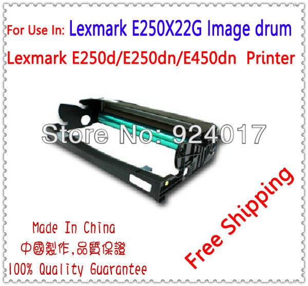 Pour Lexmark E250A21A E250A11A cartouche de Toner, pour Lexmark E250 E350 E352 E450 E452 E250X22G 250 Image tambour unité cartouche de Toner