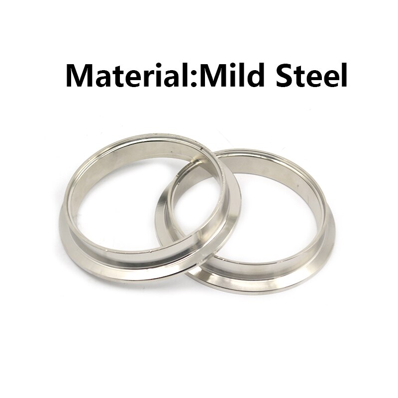 CNSPEED Upgraded 3"Auto Parts V-band Clamp kit for Turbo Exhaust Pipes Turbo Downpipe Exhaust Clamp V band with Two Flanges