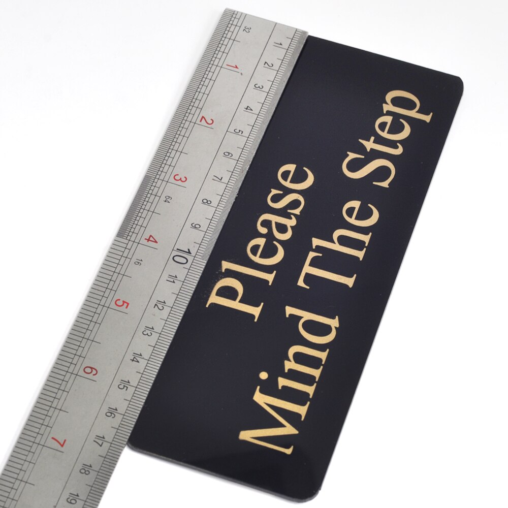 10 pcs Please Mind The Step wall stickers - Please Mind The Step Sign Place Home Decoration Sticker for home restaurant toilette