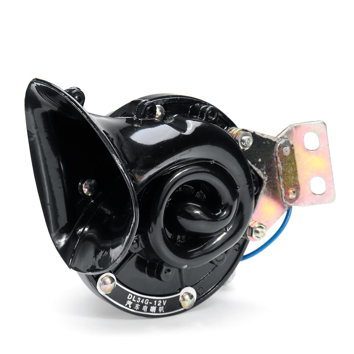 12V 200DB 300DB 350DB Auto Twin Dual Tone Compact Air Horns Kit Car Truck Lorry SUV RV Train Caravan Boat Twin Tone Super Loud