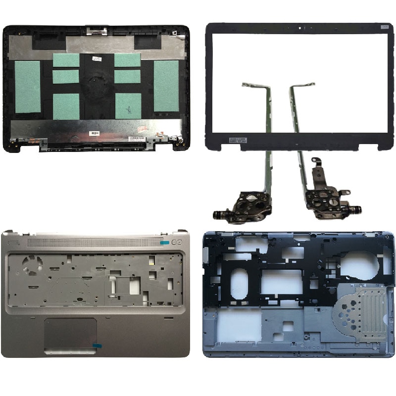 Cubierta trasera LCD para HP Probook 650 G2 655 G2, bisel frontal, reposamanos, Base inferior, cubierta de puerta inferior, 840724, 001, 840725