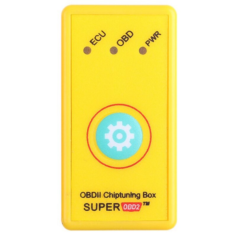 1pc SuperOBD2 Chip tuning Box OBDII Interface Plug and Drive OBD for diesel