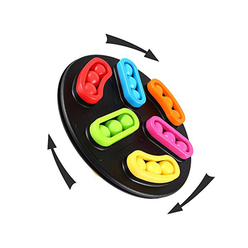 MYHOESWD Maze Toys Puzzles Magic Cubes Intellectual Magic Disk Anti Stress Toys Thinking Toy for Children Adult Education Toy