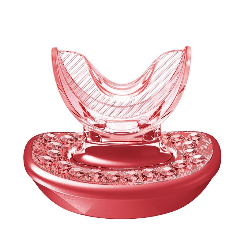 Lescolton læbe skønhedsinstrument rødt lysterapi bekæmper aldring udglatter rynker læber fyldige glatte og bløde skønhedsværktøjer: Rød