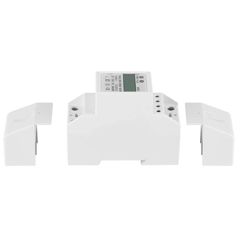 Digital LCD Energy Meter DIN-Rail Electric Meter Single-Phase 10-40A Electronic Kilowatt Hour KWh Meter