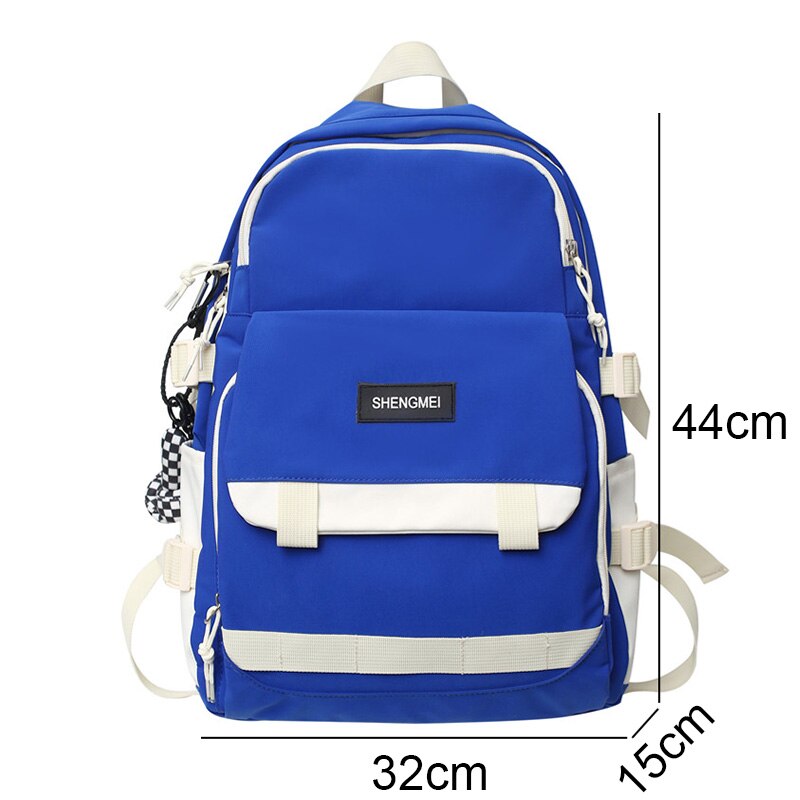 Meisje Jongen Waterdicht Nylon Rugzak Trendy Vrouwelijke Mannen Reizen Boek Zak Mannelijke Vrouwen College Rugzak Mode Dame Schooltassen Laptop