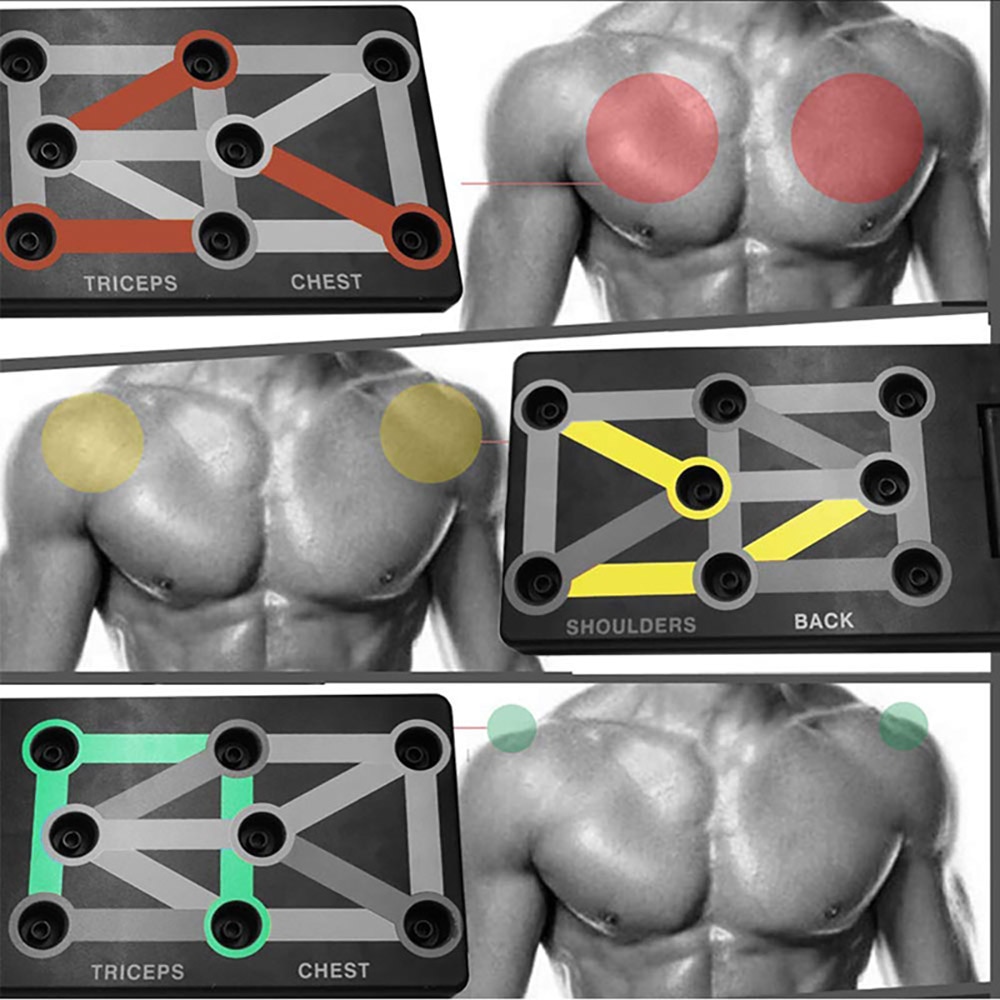 9 in 1 push up rack board miesten naisten kattava kuntoharjoitus push-up seisoo kehonrakennusharjoitusjärjestelmä kodin laitteet