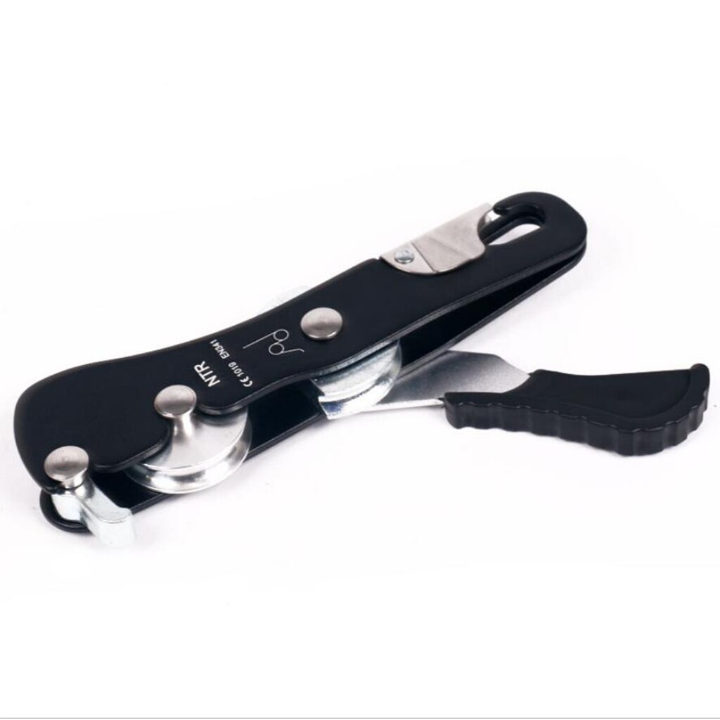 Auto freinage arrêt descendeur engrenage pour 10-12mm corde escalade spéléologie rappel forte alpinisme accessoires durables