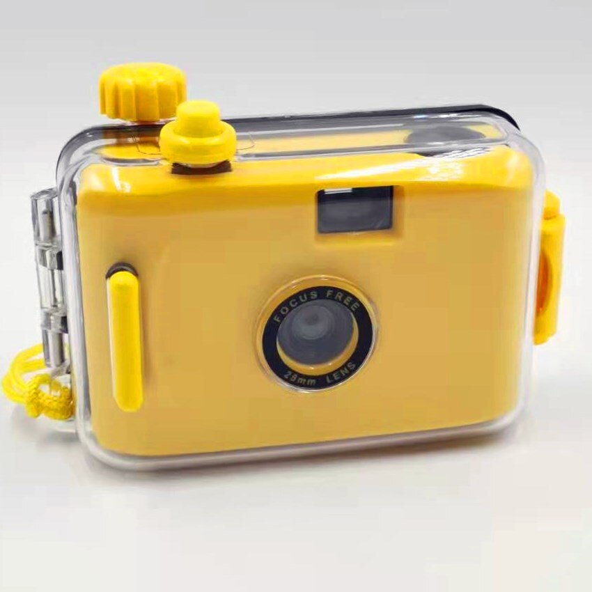 35MM Film Retro Film Camera Manual Children's Point-And-Shoot Camera Diving Student Film Camera Non-One-Time Film Camera: 15