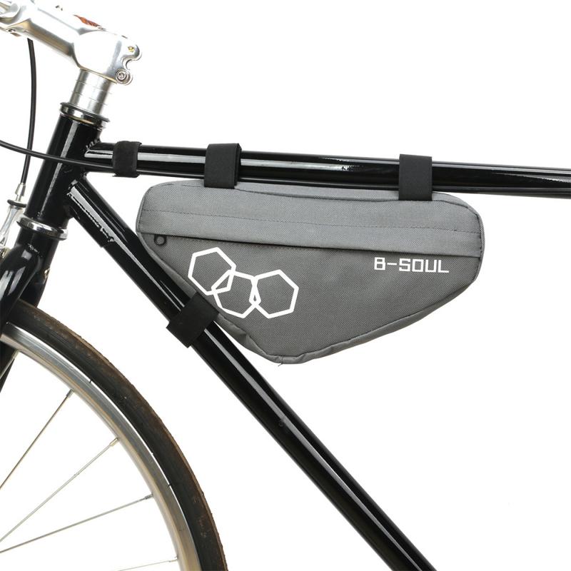 B-SOUL Polyester Bike Bag Waterdichte Mountain Fiets Driehoek Tas Voor Tube Frame Fietsen Tas Pouch Houder Fiets Accessoires: 03