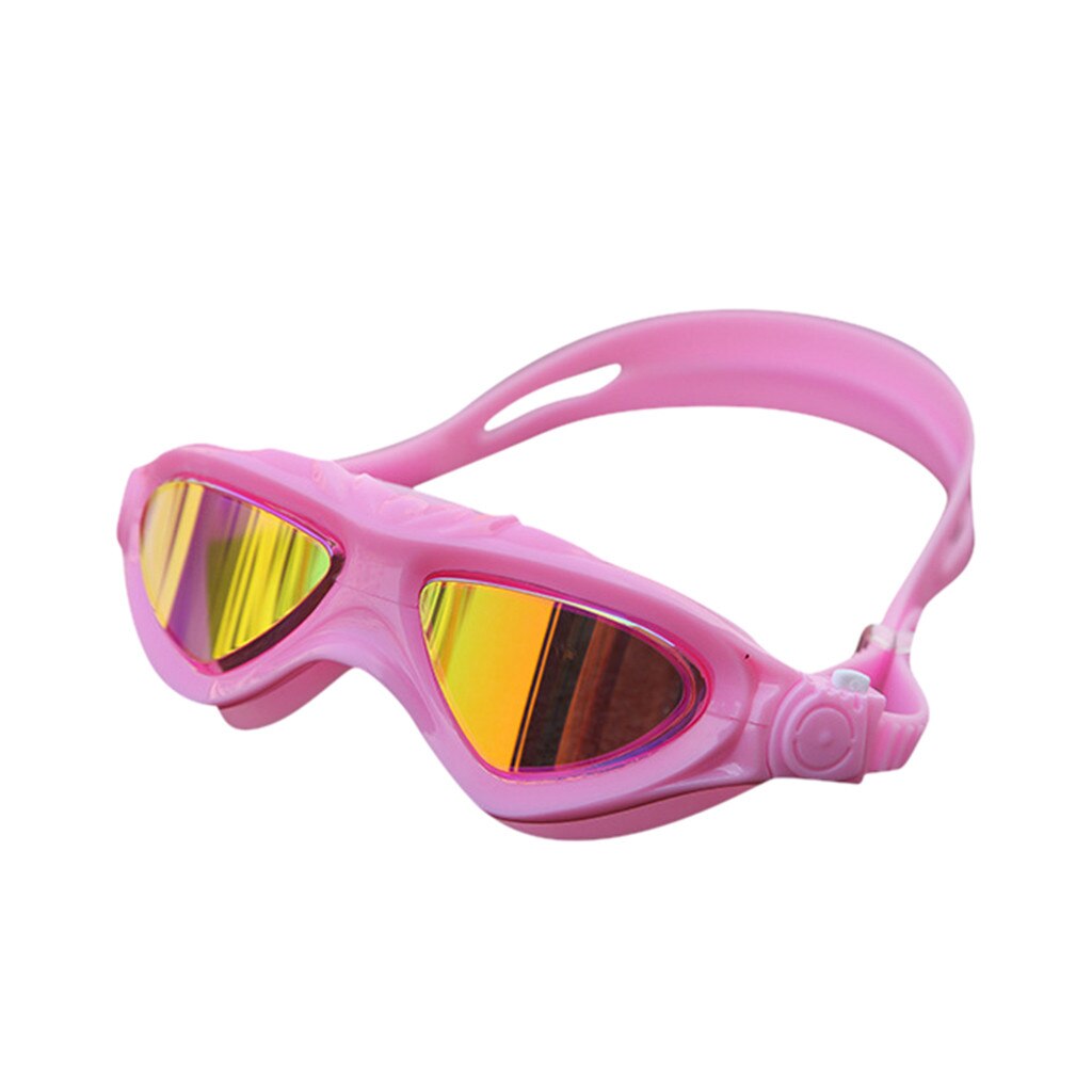 Kinderen Non-Condens Anti Uv Zwemmen Goggle Bril Verstelbare Oog Beschermen: PINK