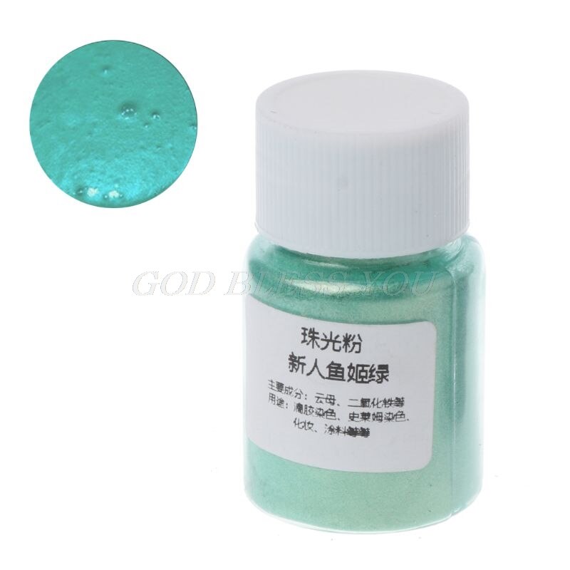 Résine colorant poudre Mica perle Pigments Colorants cristal boue résine fabrication de bijoux décor étincelle: 7