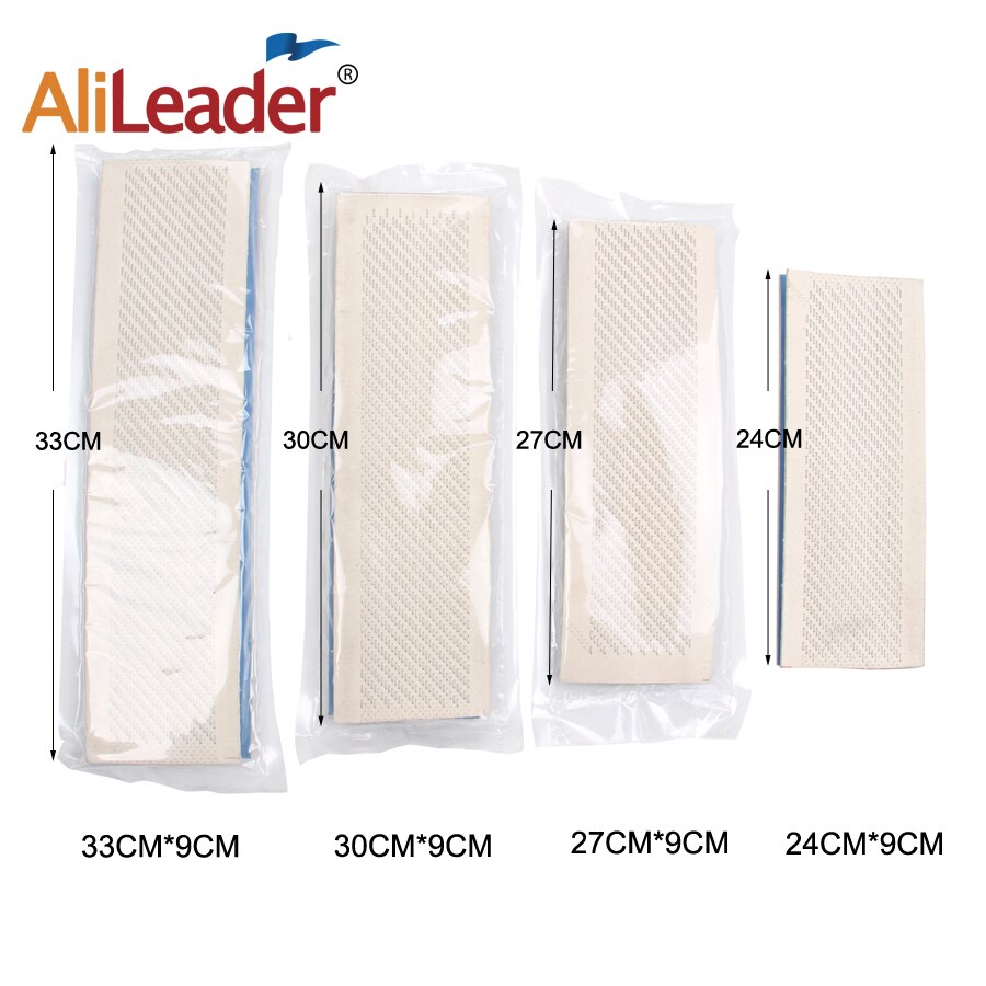 Alileader 2 Teile/paket Haar Verlängerung Zeichnung Matten 27Cm x 9Cm Haar Halfter Zeichnung matt Für Groß Haar Verlängerung werkzeuge Pu Haut Pad