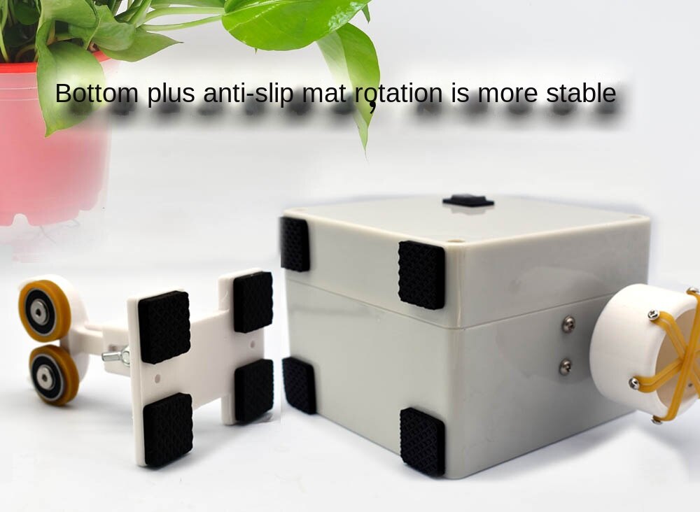 Portable Lure Fishing Rod Winding Machine DIY Fishing Rod Epoxy Resin Rotating Gluing Machine 0-30RPM Adjustable