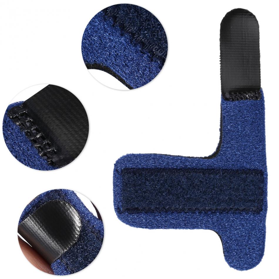 Corrector de férula ajustable para dedo, soporte de fijación de fractura de acero, alivia el dolor de las manos, esguince de los dedos, protección contra dislocación, tirantes