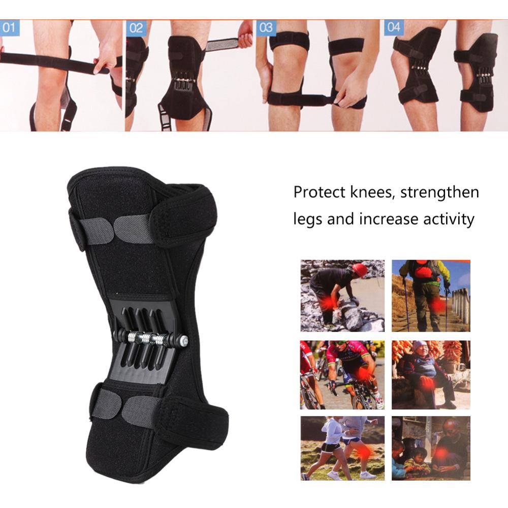 Patella Gewrichten Bescherming Kniebeschermers Brace Sport Apparatuur Ondersteuning Ademend Antislip Articulatie Booster Gewicht Training