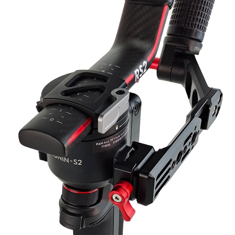 L Bracket Adjustable Angle Hand Grip Handheld Stabilizer Extension Holder Lifting Handle Arm For RS2 RSC2 Gimbal