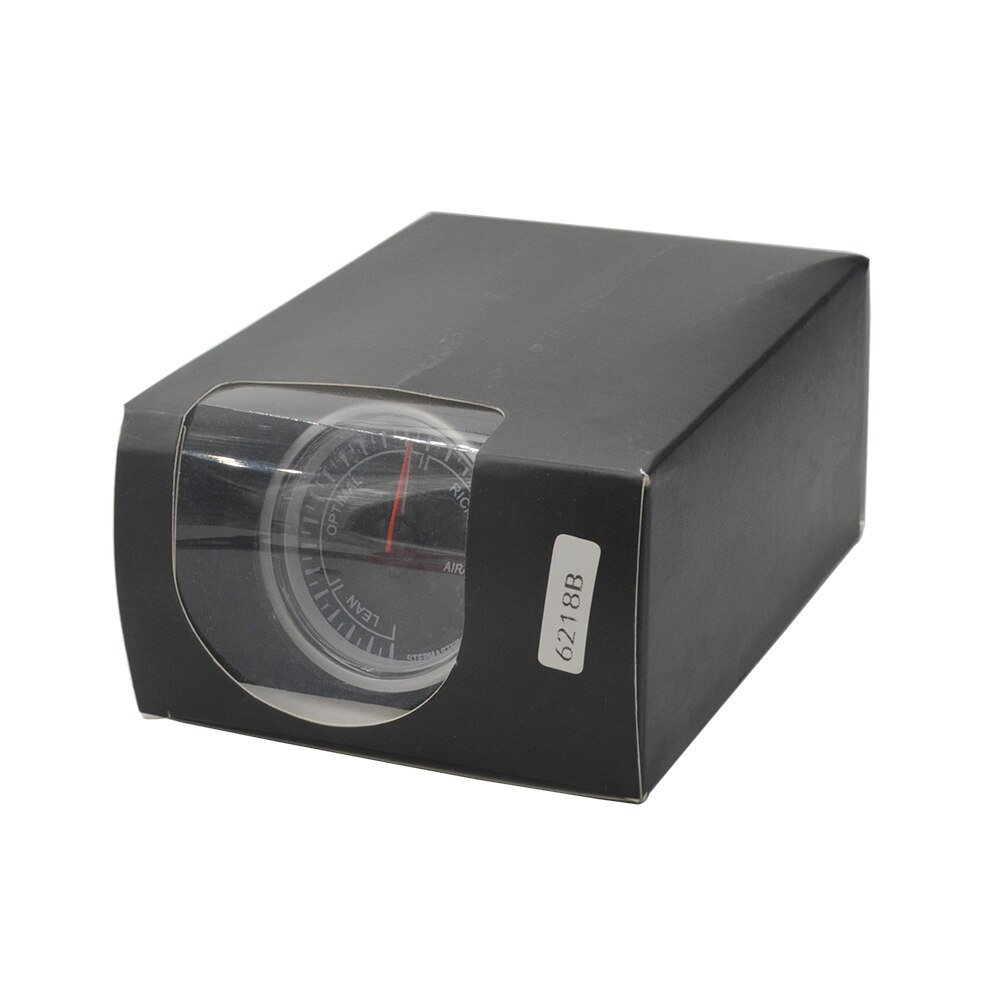 Dragon 2.5" 60MM Advance Narrow Band Auto Air Fuel Gauge Oxygen Sensor O2 Meter White Face Car Modification