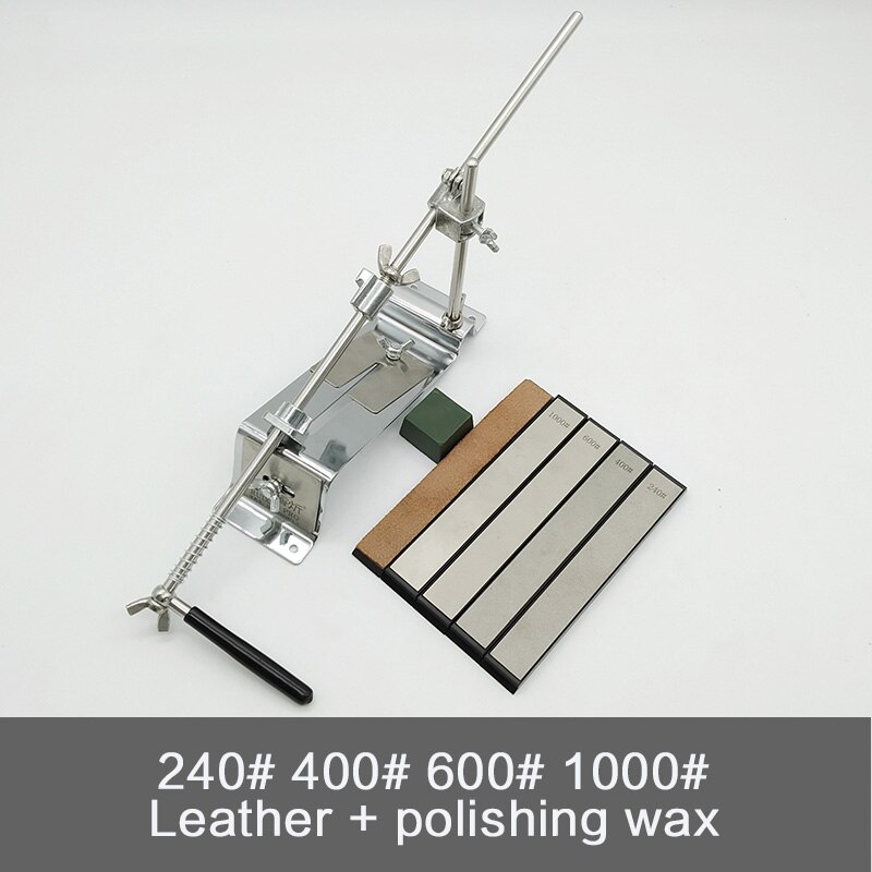 Ruixin pro-Afilador de acero inoxidable con piedra de diamante, herramienta de pulido para cuchillos y accesorios de cocina: sharpener(6 stones)A