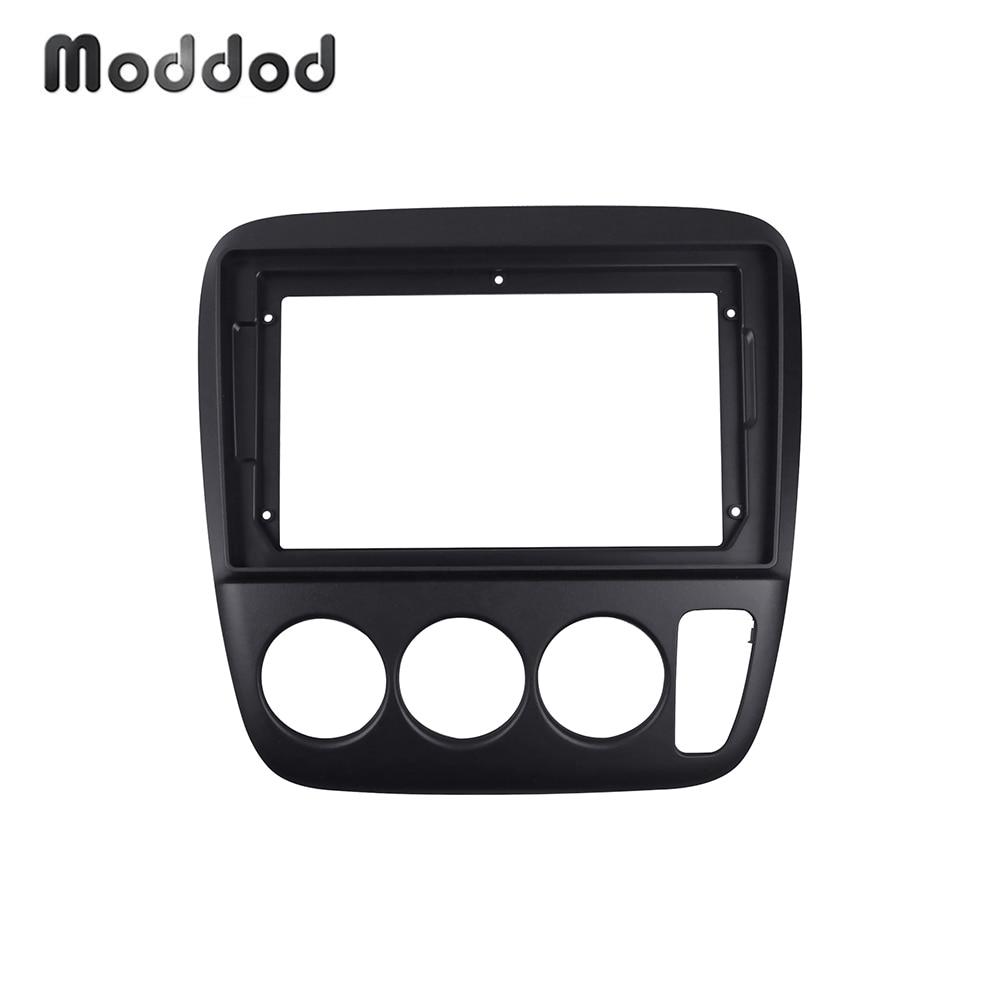 9 pulgadas Radio Fascia para HONDA CRV 2005 doble Din reproductor de DVD GPS Reftting Marco de instalación estéreo Panel Dash Kit bisel