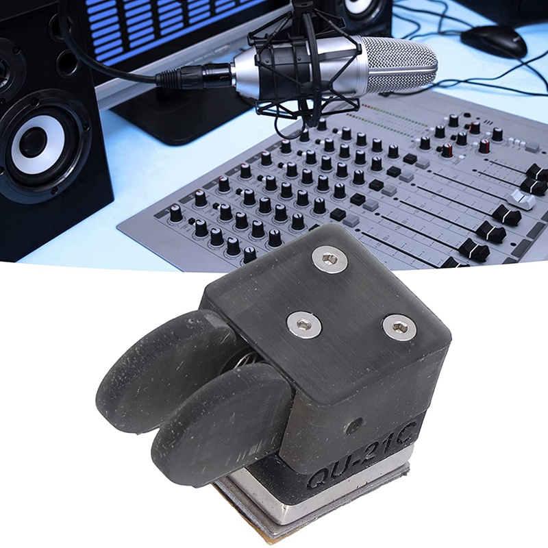Double Paddle CW Key Magnetic Radio Key For Shortwave Radio Morse Code QU-2020A Black