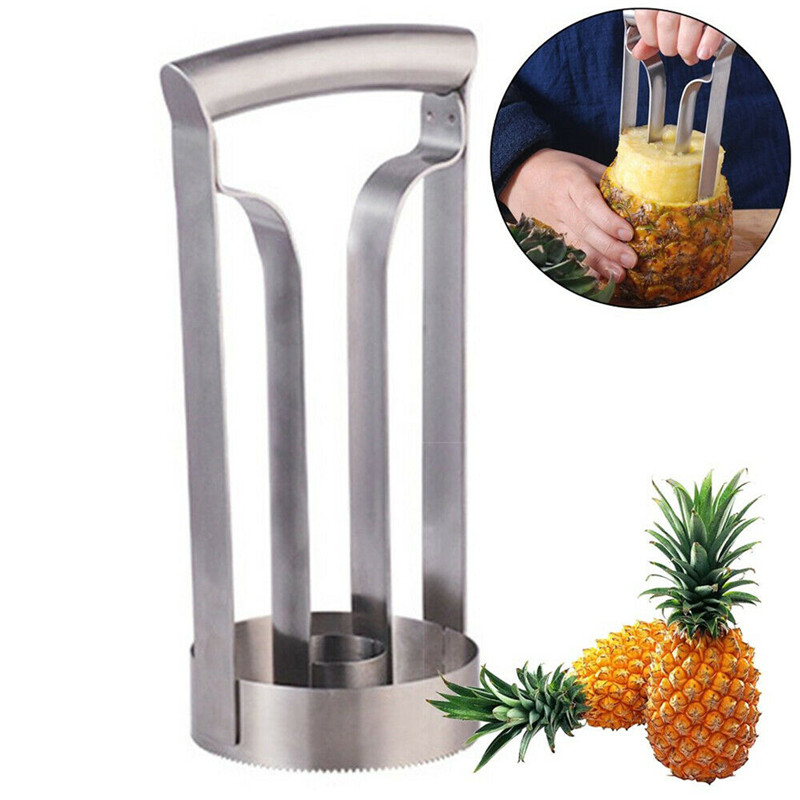 Praktische Edelstahl Ananas Corer Schneidemaschine Cutter Schäler Ring Keil sterben edelstahl Ananas corer leicht schälen