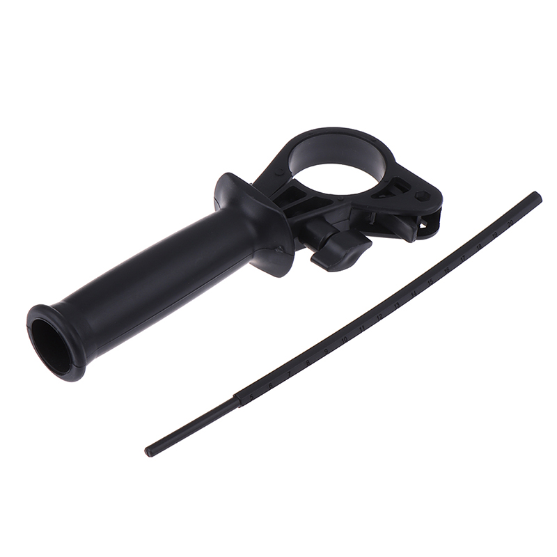 Taladro eléctrico con mango de martillo eléctrico, 175mm con regla de mango de martillo, calibre de profundidad, accesorios de herramientas eléctricas, anillo interior de 41-44mm