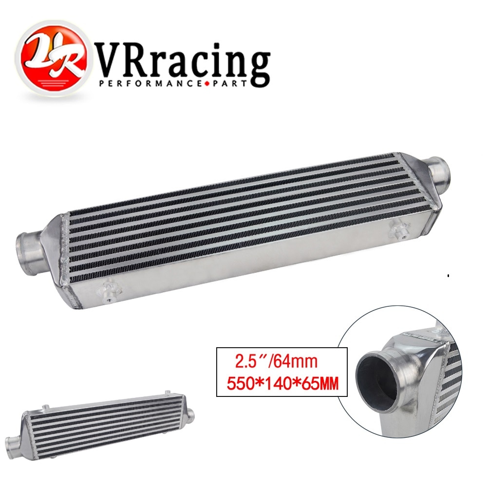 Vr Racing-550*140*65 Mm Universal Turbo Intercooler Bar &amp; Plaat Od = 2.5 "Front mount Intercooler VR-IN811-25