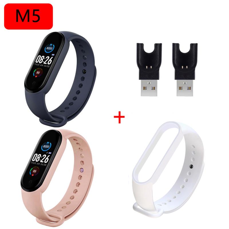 M5 Smart Watch IP67 braccialetti sportivi impermeabili ricarica USB cinturini intelligenti Bluetooth Touch Screen a colori polsino 10 lingue: 16