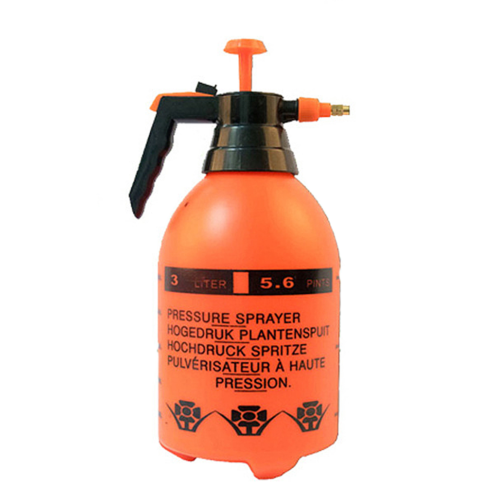 2l/3l luft kompressionspump bevattning flaska trädgårdsarbete gödselmedel manuell lufttryck sprayburk spruta: 3l nr .2